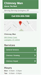 Mobile Screenshot of chimneymanky.com